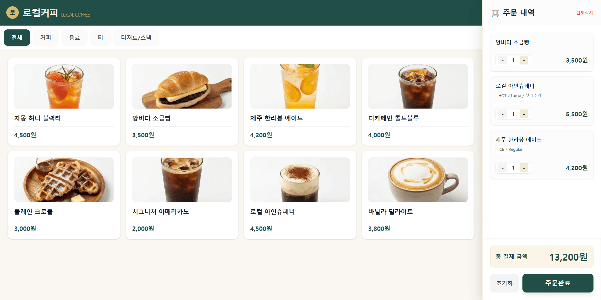 Cafe Kiosk